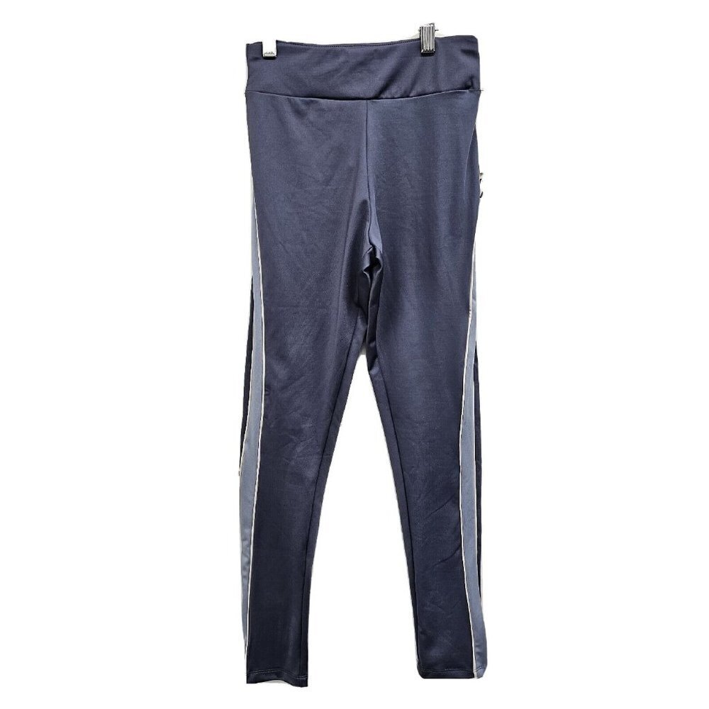 Zara Sporty Collection Girls Gray Blue Leggings Pants Athleisure Size 13-14 NEW